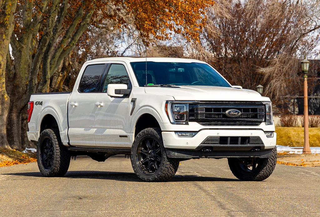 Lifted Ford F-150 with ReadyLift kit